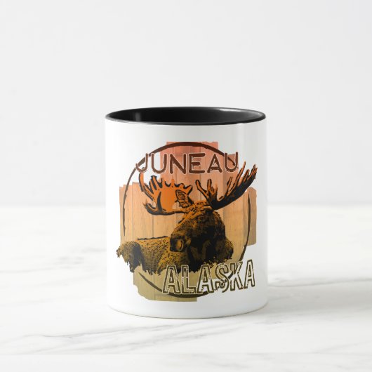 Mug Muqueuse d'orignal Juneau Alaska (Centre)