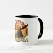 Mug Muqueuse d'orignal Juneau Alaska (Devant droit)