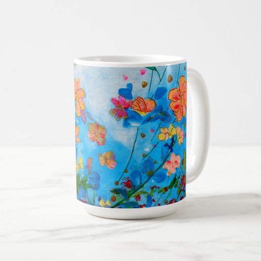 Mug muqueuse florale (Devant droit)