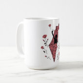 Mug muqueuse florale palestienne (Devant gauche)