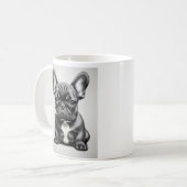 Mug Muqueuse française de Bulldog (Devant gauche)