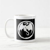 Mug Muqueuse noire du Dragon blanc (Gauche)