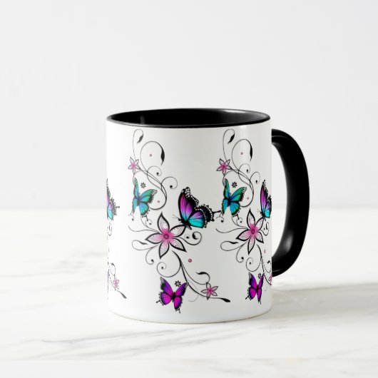 Mug muqueuse papillon (Devant droit)
