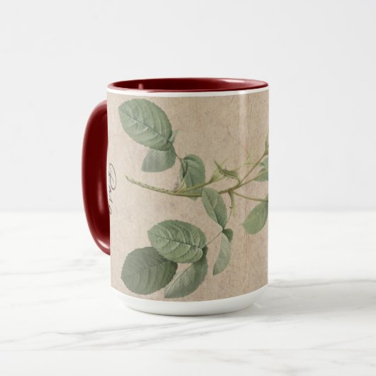 Mug muqueuse rose (Devant gauche)