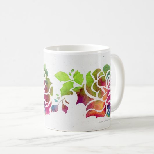 Mug muqueuse rose (Devant droit)