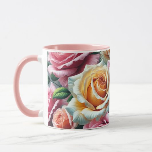Mug muqueuse rose (Gauche)