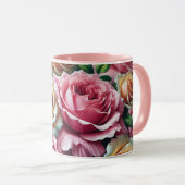Mug muqueuse rose (Devant droit)