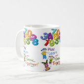 Mug muqueuses apprendre à jouer (Devant gauche)