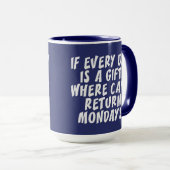 Mug Muqueuses du lundi (Devant droit)