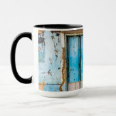 Mug Mur bleu et porte (Gauche)