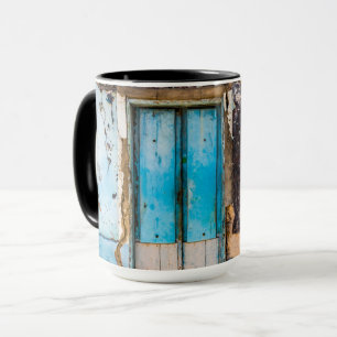 Mug Mur bleu et porte