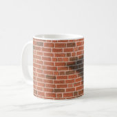 Mug Mur Brown en brique (Devant gauche)