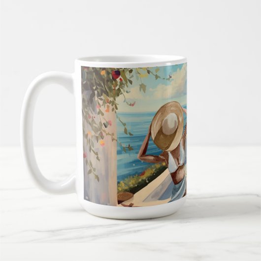 Mug Mur côtier | Mer Méditerranée (Gauche)
