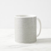 Mug Mur de briques blanches (Devant droit)