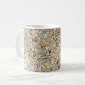 Mug Mur de galets rustique (Devant gauche)