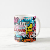 Mug Mur de graffiti urbain (Devant droit)