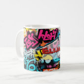Mug Mur de graffiti urbain (Devant gauche)