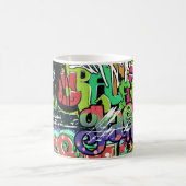 Mug Mur de graffitis : Hip hop urbain (Centre)