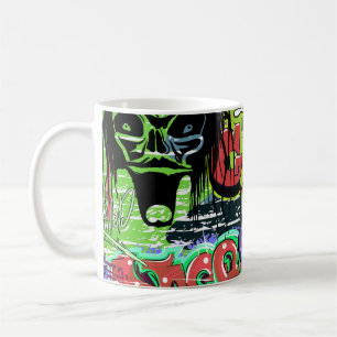Mug Mur de graffitis : Hip hop urbain