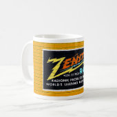 MUG MUR DE RADIO ZENITH DES ANNÉES 1940 ARTICULE (Devant gauche)
