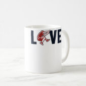 Mug Mur d'entraînement à l'amour du Parkour Traceur de (Devant droit)