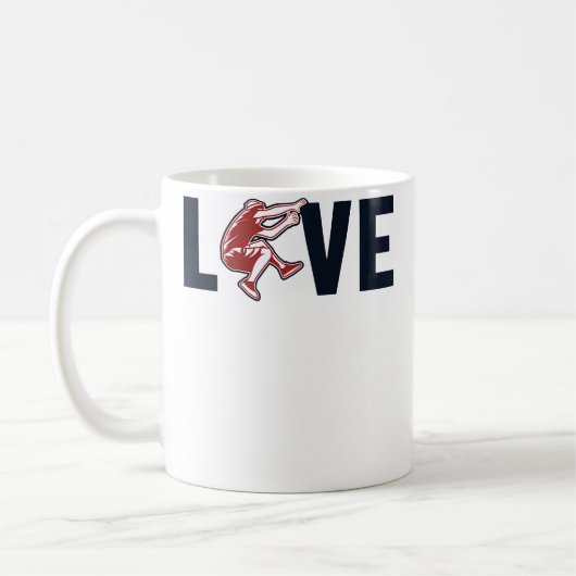Mug Mur d'entraînement à l'amour du Parkour Traceur de (Gauche)