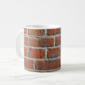 Mug Mur en brique maçonnerie (Devant gauche)