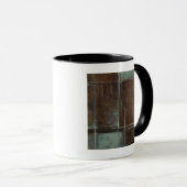 Mug Mur en brique rouge et gris (Devant droit)