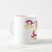 Mug Mur Fleurettes (Devant gauche)