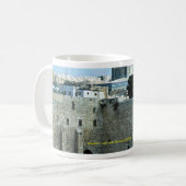 Mug Mur occidental avec le dôme de la roche, (Devant gauche)