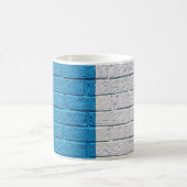 Mug Mur peint en bleu et blanc (Centre)