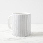 Mug Mur texturé blanc (Devant gauche)