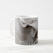 Mug murale 3d illusion 3d, arrière - plan, art, murale (Devant gauche)