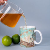 Mug murale de New York avec peinture murale à l'oe