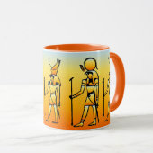 Mug murale égyptienne (Devant droit)