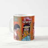 Mug Murale murale murale de Whimsical Art pour enfants (Devant gauche)