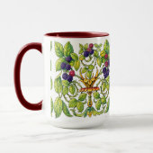 Mug Mûres de l'ère victorienne rétro (Gauche)