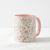 Mug Murmures de fleurs sauvages printanières (Devant droit)