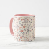 Mug Murmures de fleurs sauvages printanières (Devant gauche)