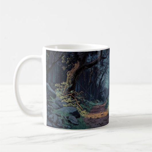 Mug Murmures de la Forêt Silencieuse (Gauche)