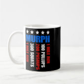 Mug Murph 2021 Memorial Day Workout Patriotic Wod (Gauche)