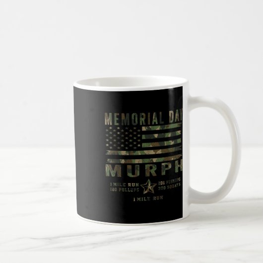 Mug Murph Challenge Memorial Day entraînement Gym Us (Droite)