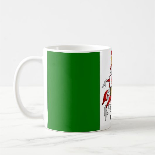 Mug Murphy dans le drapeau irlandais (Gauche)
