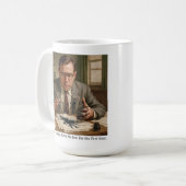 Mug Murphy écrivant sa loi pour la première fois. (Devant gauche)