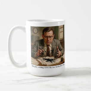 Mug Murphy écrivant sa loi pour la première fois.