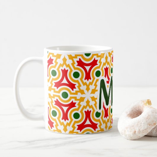 Mug Murs de rue de Malaga 1 (Avec donut)