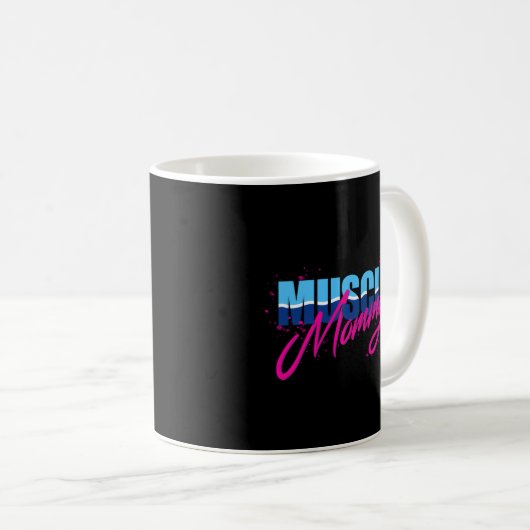 Mug Muscle maman (Devant droit)