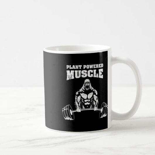 Mug Muscle plante Vegan Power Bodybuilding Gym (Droite)