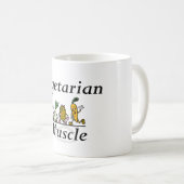 Mug Muscle végétarien SUPÉRIEUR (Devant droit)