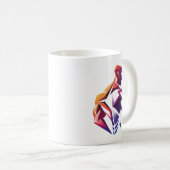 Mug Muscles et couleurs (Devant droit)